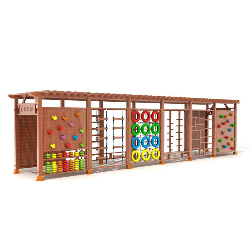 Outdoor Climbing Rock Frame Wo - Kids Outdoor Wooden Climbing Frame recension och pris